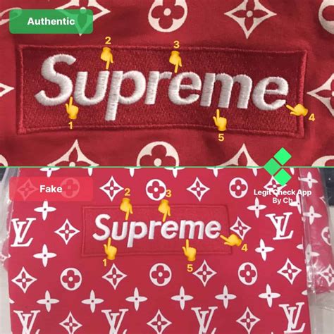 supreme lv box logo tee legit check|supreme x louis vuitton logo.